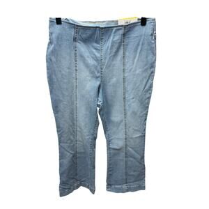 International Concept Women’s crop flare jeans Size 14 NEW # H761